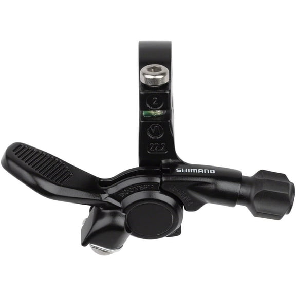 Shimano SL-MT500-L Dropper Seatpost Remote - Left, Band Clamp Mount, Black