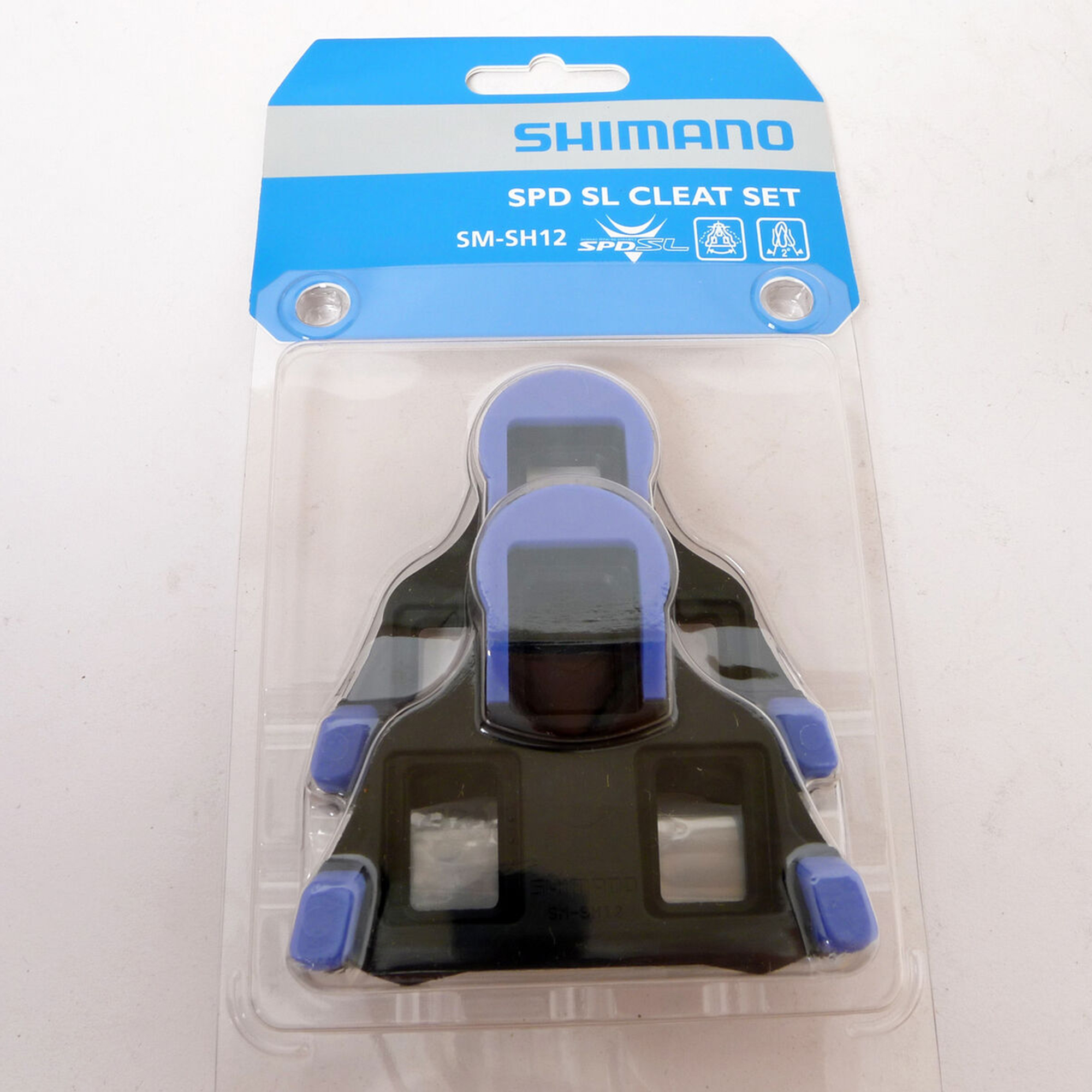 Tacchetti SPD Gialli 6° Float Per Pedali Shimano SPD-SL (SH11, SH12, SH10) - Set Con Viti In Acciaio Al Titanio Per Scarpe 3 Fori