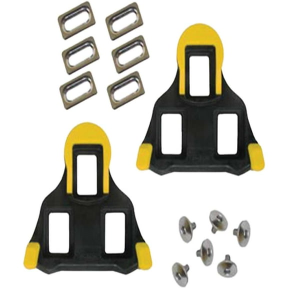 Shimano SPD SL Cleat Set // Yellow // 6 Degree Float // SM-SH11 // Most Popular