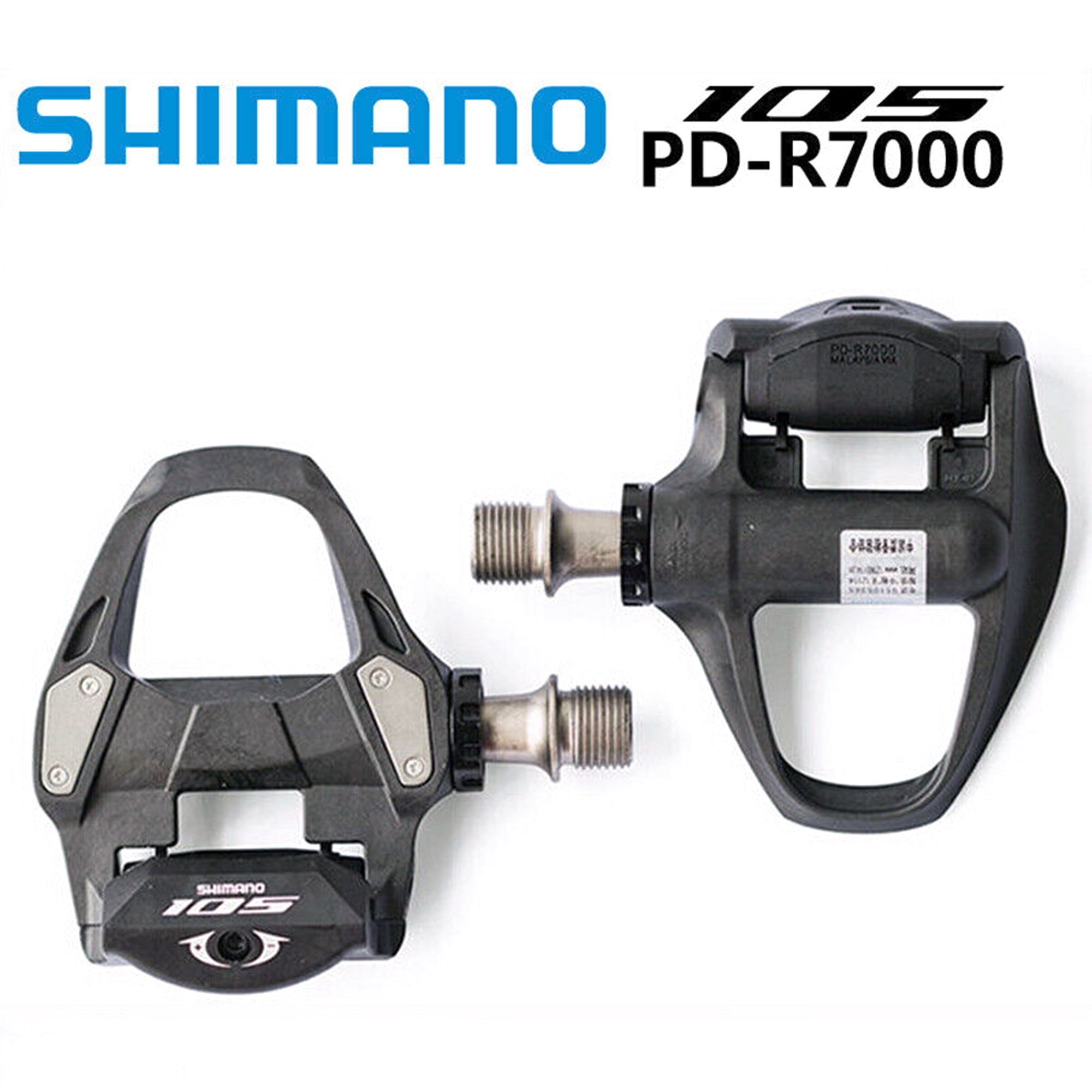 Wieg niettemin Voortdurende Shimano SPD-SL Pedals PD R8000/R7000/5800/R540/R550 Road Bike Pedal  Ultralight Carbon Self-lock Pedal with SH11 Cleat - Walmart.com