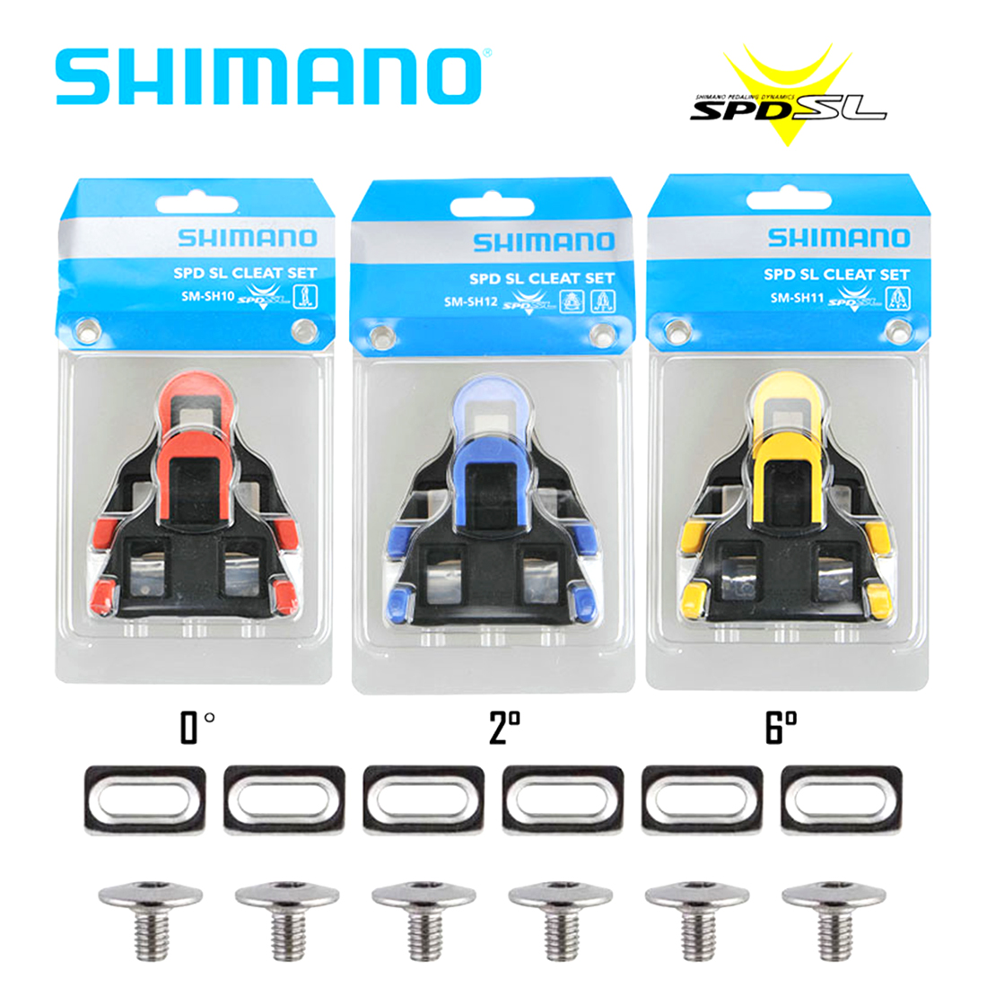 BV Bike Cleats Compatible with Shimano SPD