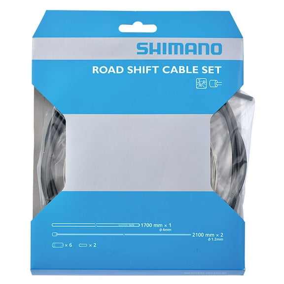 Shimano Shift Cable Set Road Steel [Y60098501] OT-SP40 Black