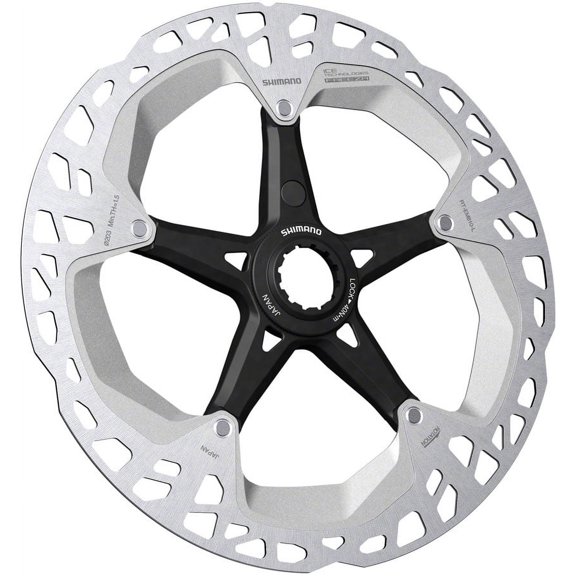 Shimano Steps RT-EM810 Disc Brake Rotor - 203mm, Center Lock, External Lockring, Rear Only with Magnet Bracket