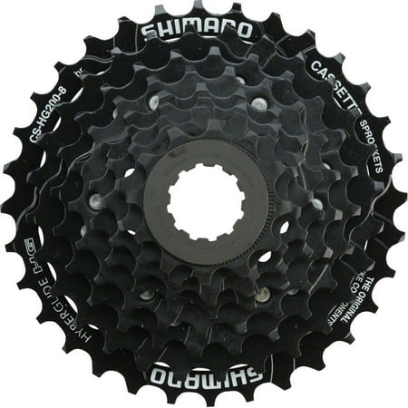 Shimano Tourney CS-HG200 Cassette - 8 Speed, 12-32t, Black