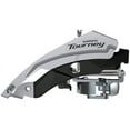 thumbnail image 1 of Shimano Tourney FD-TY600-L6 Front Derailleur - 6/7/8-Speed, Triple, Top Swing, Dual Pull, 31.8/34.9mm, 66-69° Chainstay, 1 of 1