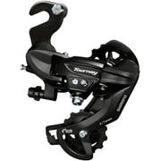 Shimano Tourney RD-TY300-SGS Rear Derailleur - 67 Speed Long Cage BLK BMX/Track Frame Hanger