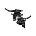 thumbnail image 1 of Shimano Tourney TX800 3x8 Speed Brake/Shift Lever Set Black, 1 of 3