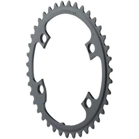 Shimano Ultegra R8000 11-Speed Chainring - Tooth Count: 39 Chainring BCD: 110 Shimano Asymmetric