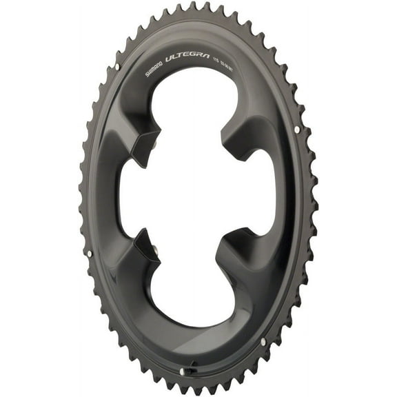 Shimano Ultegra R8000 11-Speed Chainring - Tooth Count: 53 Chainring BCD: 110 Shimano Asymmetric