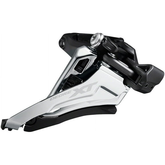 Shimano XT FD-M8100-M Front Derailleur - 2x12, 34.9/31.8/28.6 Clamp, Front Side-Swing, Black