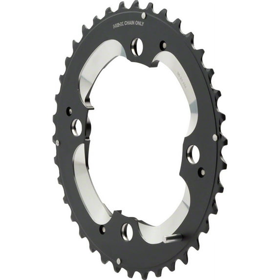 Shimano XT M785 10-Speed Chainring - Black Tooth Count: 38 Chainring BCD: 104