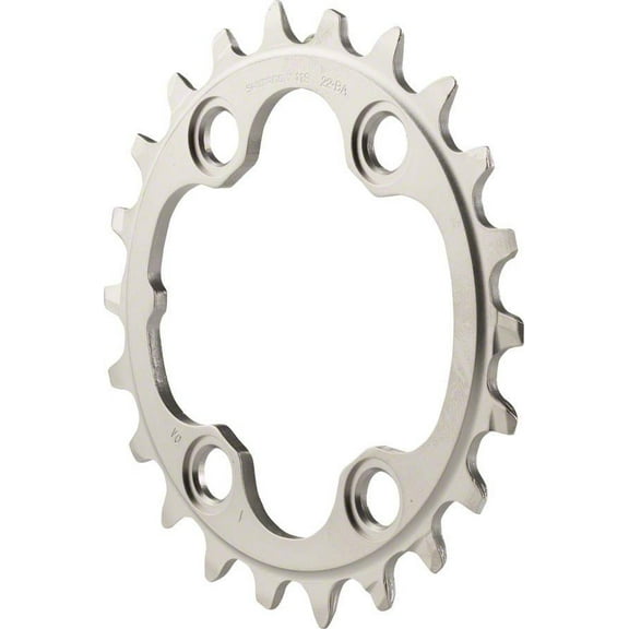 Shimano XT M8000 11-Speed Chainring - Silver Tooth Count: 22 Chainring BCD: 64 Shimano Asymmetric