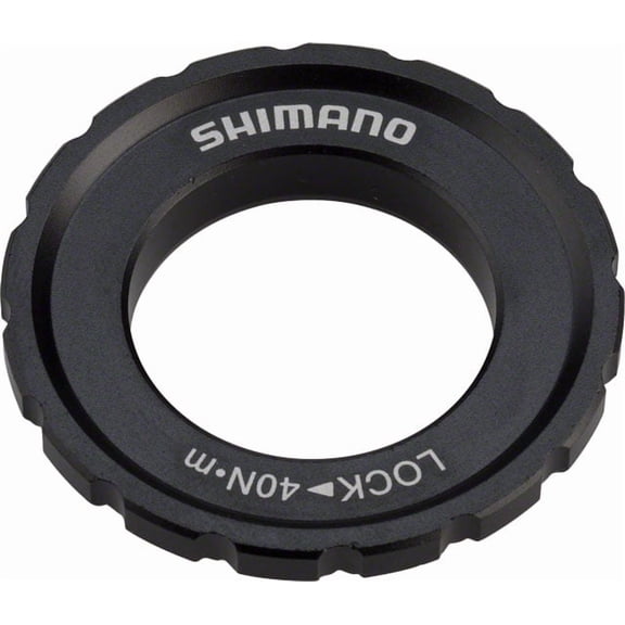 Shimano XT M8010 Outer Serration CL Disc Rotor Lockring Use w/12/15/20mm Hubs