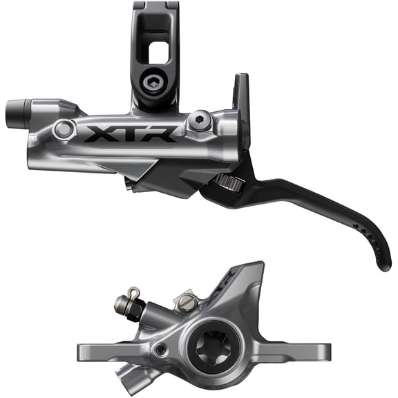 Shimano XTR BR-M9200 Disc Brake and BL-M9220 Lever - Left/Front, Post Mount, 2-Piston Caliper, SM-BH90-SS Hose, Metal