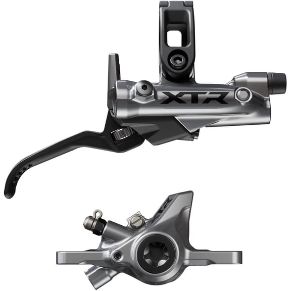 Shimano XTR BR-M9200 Disc Brake and BL-M9220 Lever - Right/Rear, Post Mount, 2-Piston Caliper, SM-BH90-SS Hose, Metal