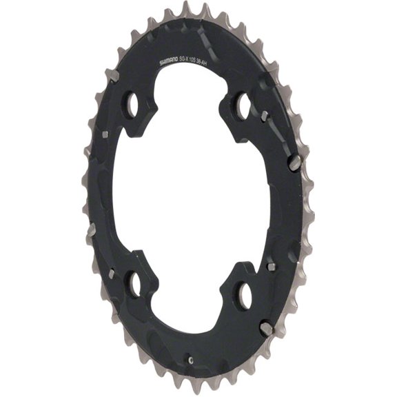 Shimano XTR M980 10-Speed Chainring - Black Tooth Count: 38 Chainring BCD: 104