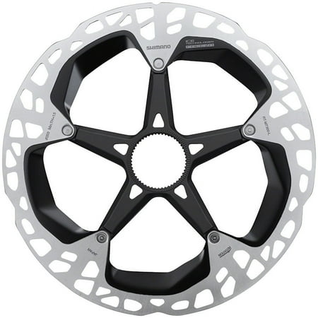 Shimano XTR RT-MT900-L Disc Brake Rotor - 203mm, Center Lock, Silver/Black