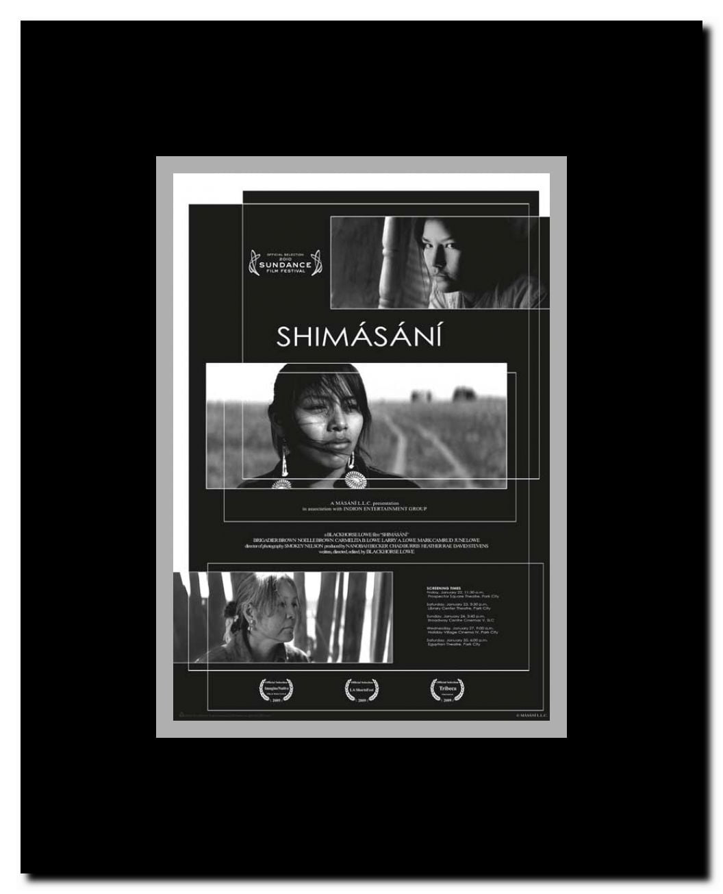 Shimasani Framed Movie Poster
