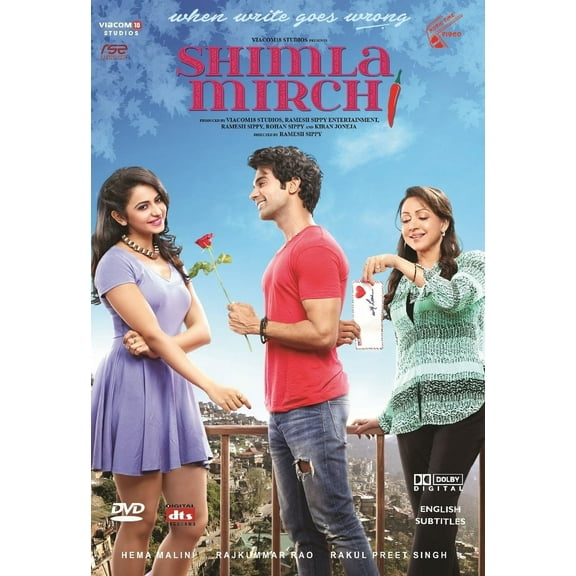 Shimla Mirchi Hindi Movie DVD Stg: Rakul Preet Singh, Rajkummar Rao Bollywood