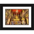 thumbnail image 1 of Shimlock, Jones 32x23 Black Ornate Wood Framed with Double Matting Museum Art Print Titled - Wat Ratcha-orot, Bangkok, Thailand, 1 of 4
