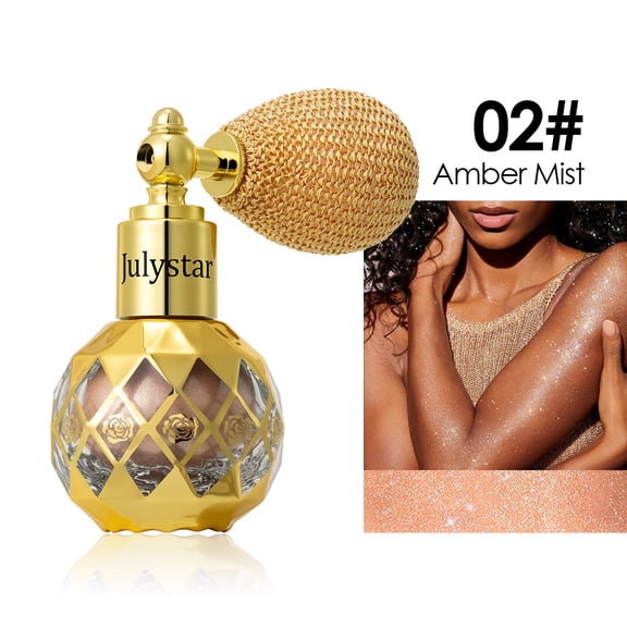 Shimmer Body Spray – Glitter Highlighter Mist for Face & Body, Radiant Luminous Glow, Lightweight Sparkle