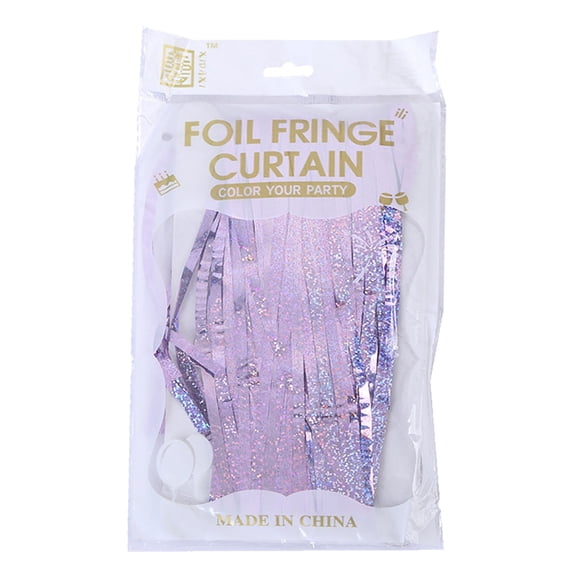 Shimmer Foil Curtain For Parties - Metallic Rain Backdrop For Birthday, Wedding & Event Decor, Sparkling Photo Booth Background