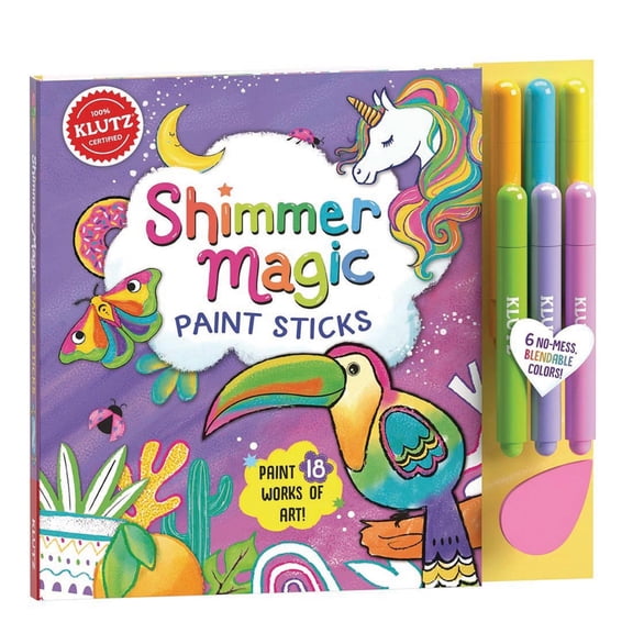 Shimmer Magic Paint Sticks By Klutz Press