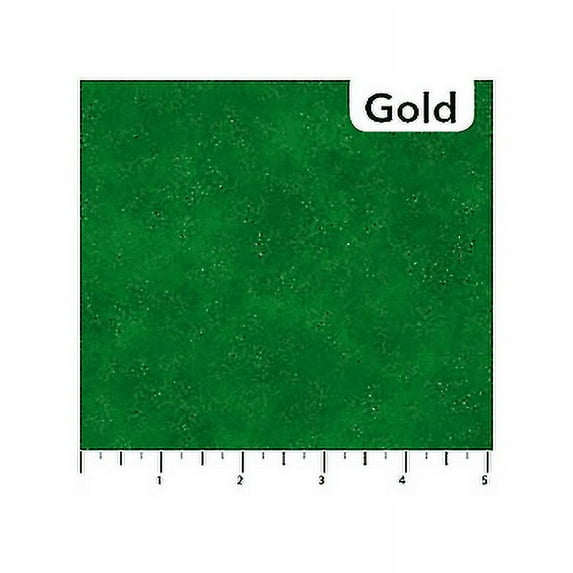 Shimmer Radiance~Evergreen 9050M-77 Cotton Fabric By Northcott