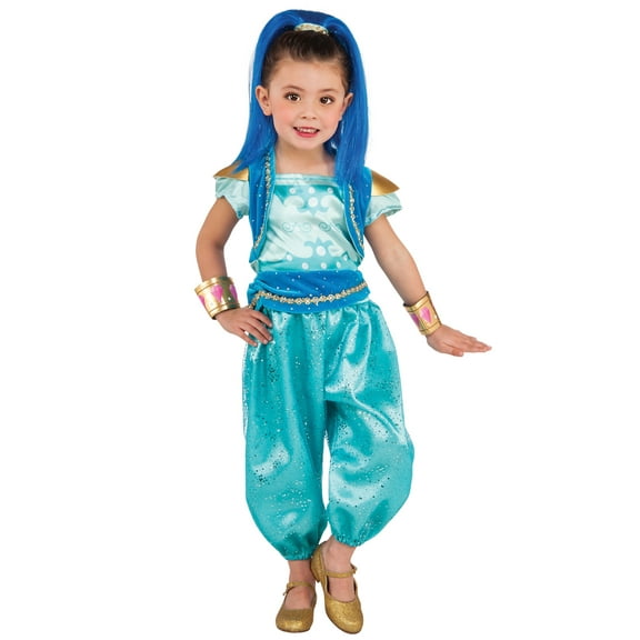 Rubie's Shimmer Shine Fantasy Genie Girl's Halloween Fancy-Dress Costume for Child, S