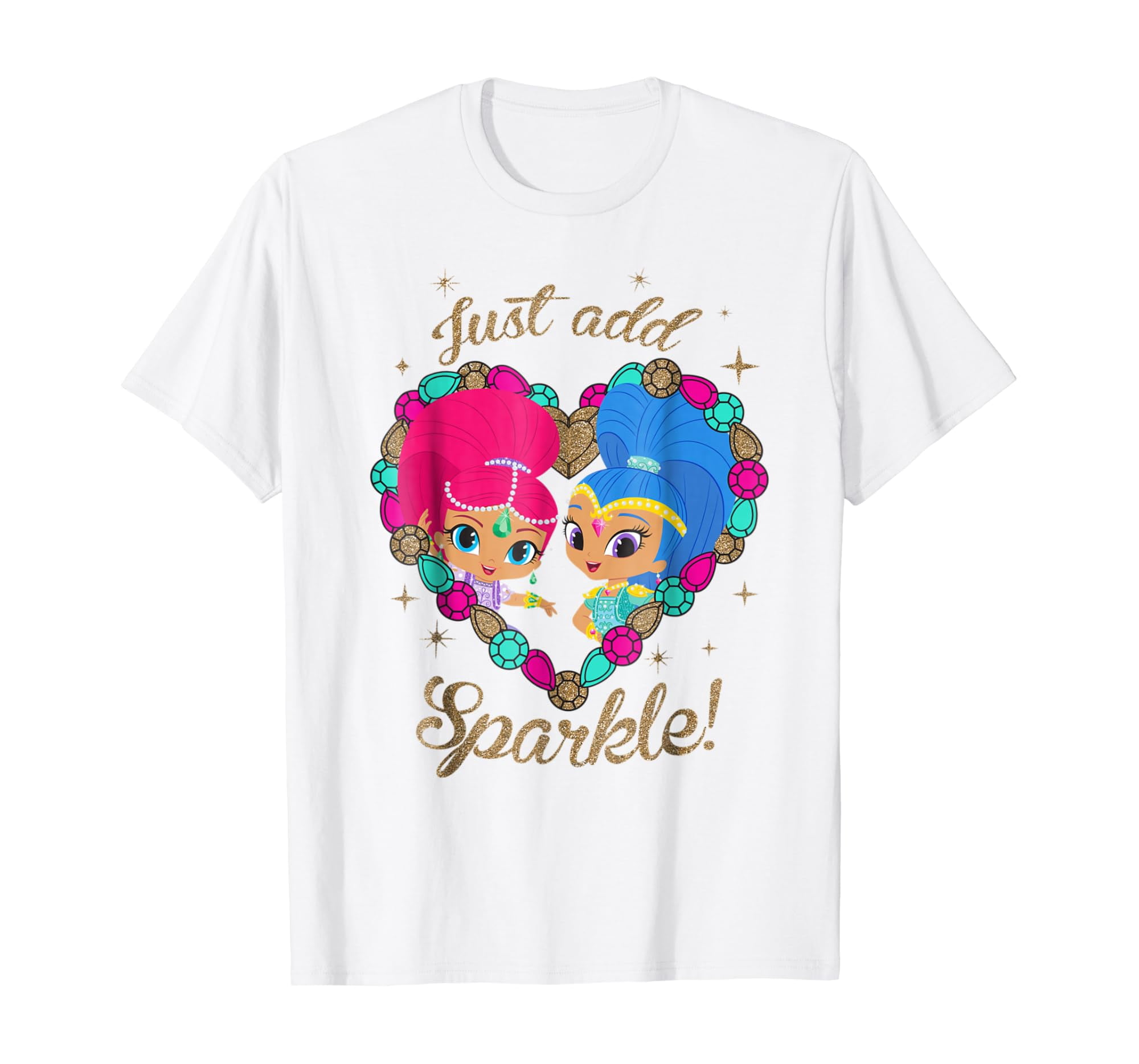 Shimmer Dc Shimmer & Shine Just Add Sparkle! T-Shirt - Walmart.com