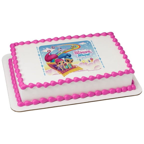Shimmer Shine Sweet and Sparkly Image Cake