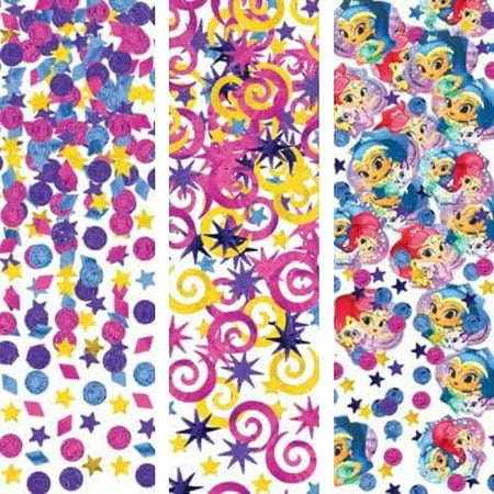 Shimmer and Shine Confetti Value Pack (3 types)