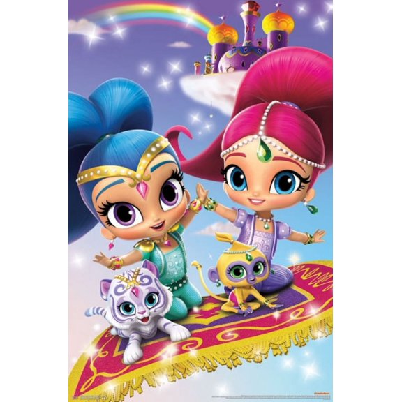 Shimmer and Shine - Key Art Poster Print (22 x 34)