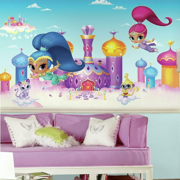 Shimmer and Shine XL Spray and Stick Wall Mural