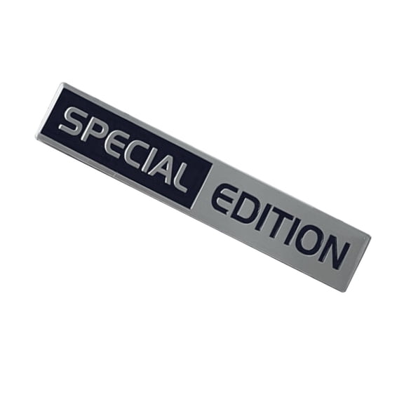 Shimmering Aluminum Vehicle Symbol Sticker Exclusive Plan Strong Execution Agreement