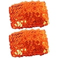 thumbnail image 1 of Shimmering Fingerless Arm Sleeves Sequined Cuffs Extension Elastic and Comfortable for Women Party Stage Various Outfit, 1 of 8