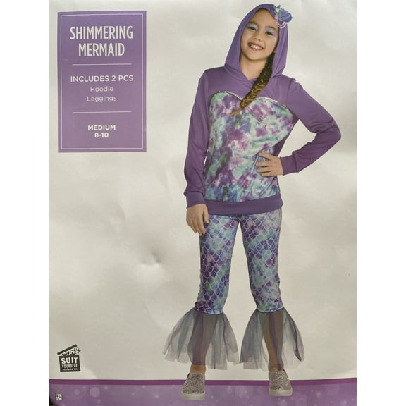 Shimmering Mermaid 2 PC Costume - Small