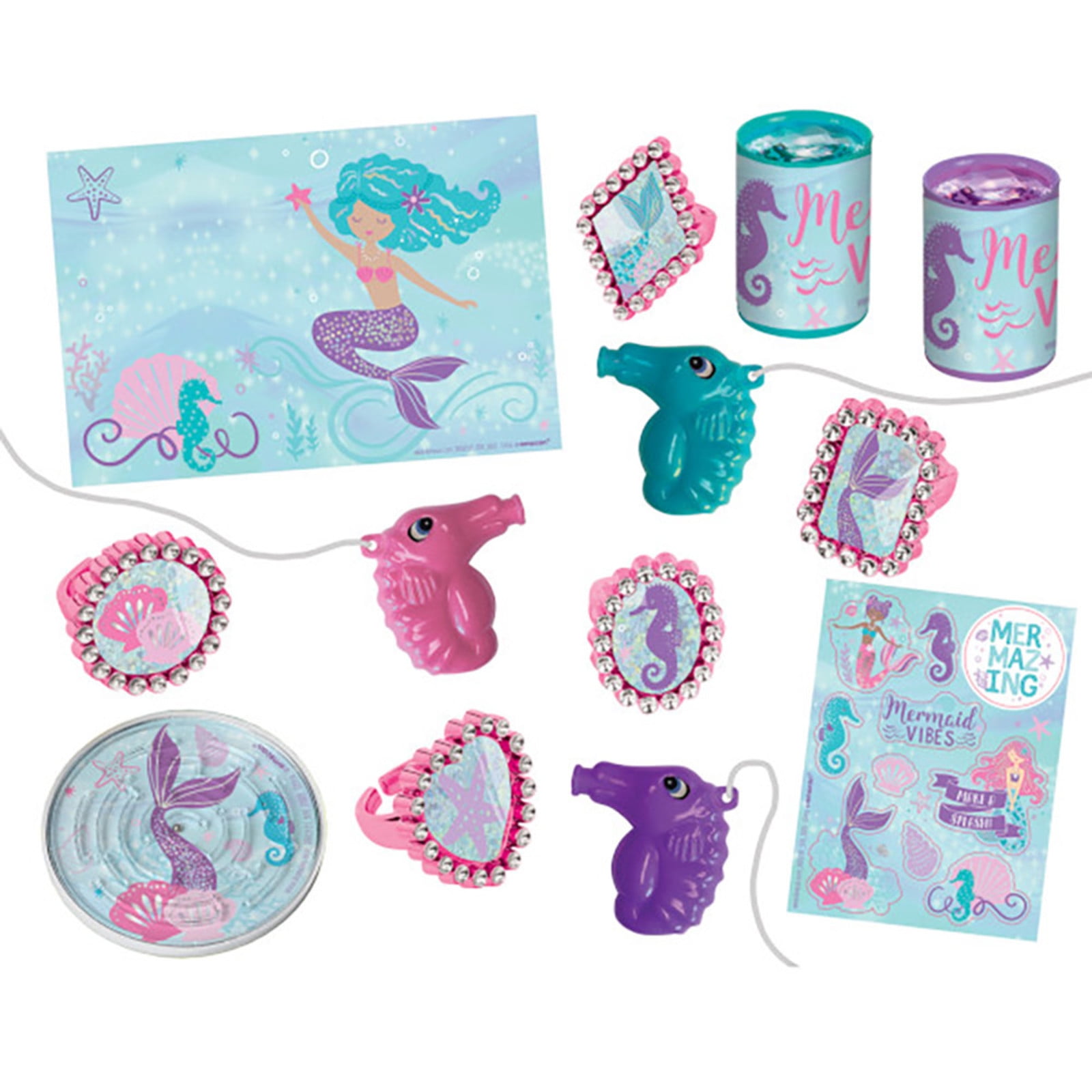 Shimmering Mermaids Mega Mix Party Favors (48)