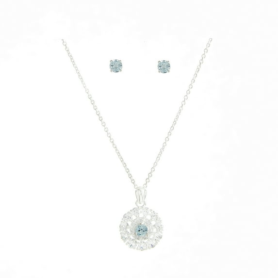 Shimmering Moments Tanzanite December Birthstone Pendant & Earrings Set