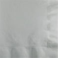 thumbnail image 1 of Shimmering Silver 2 Ply Solid Beverage Napkins, 20 Count, 1 of 1