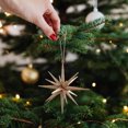 thumbnail image 1 of Shimmering Star Ornaments Christmas Tree Hanging Decorations Festive Xmas Holiday Party Home Decor For Christmas Tree Wreath Mantel, 1 of 3