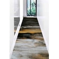 thumbnail image 1 of Shimmery Rug, Personalizeds Rugs, Modern Rugs, Black Rugs, Housewarming Gift Rug, Gray Rugs, Indoor Rug, Easy To Clean Rug, Brown Rug, 2'x3' - 60x90 cm, 1 of 8