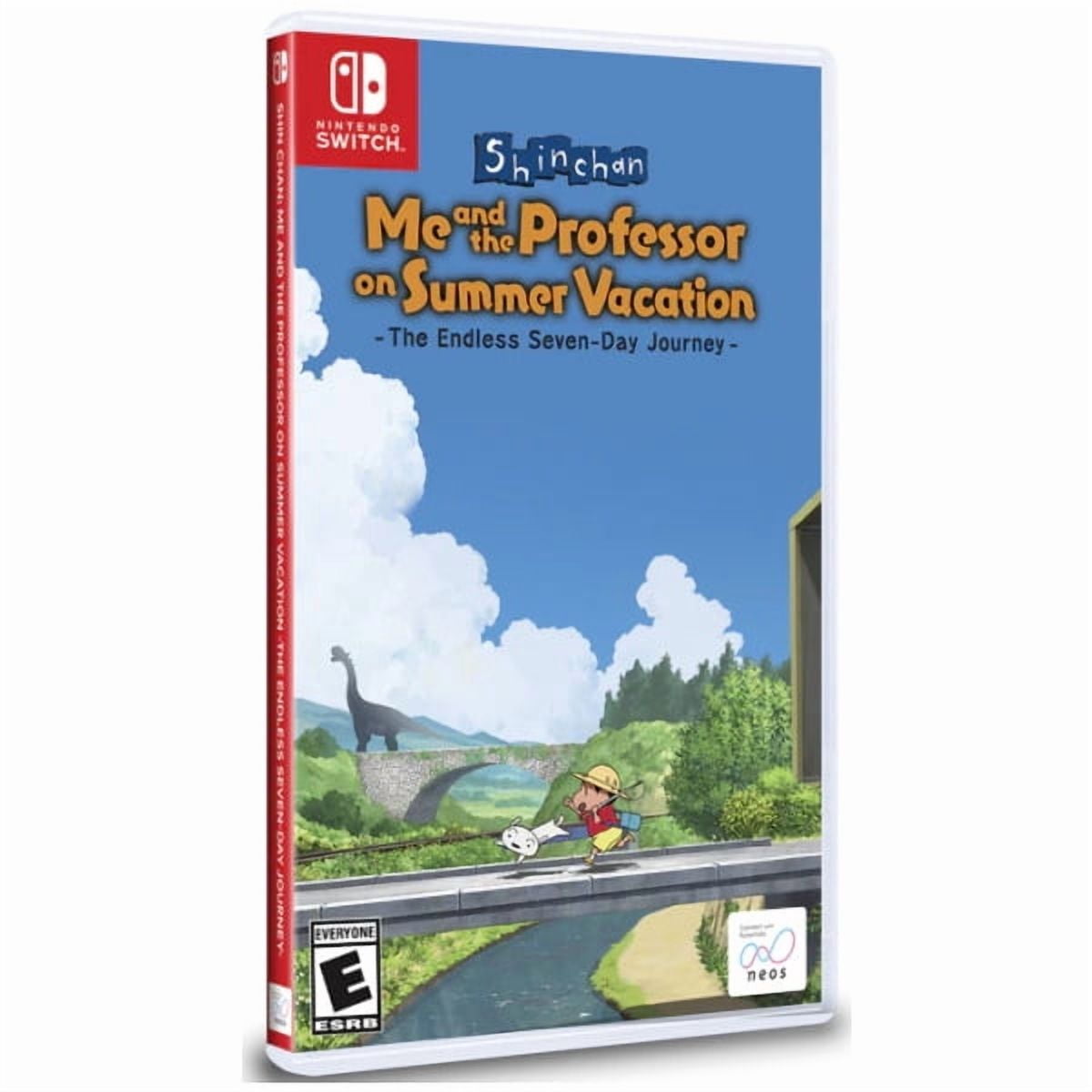 Jeu Switch SHIN CHAN : Me And The Professor On Summer Vacation - Version USA (Anglais) - Neuf Sous Film