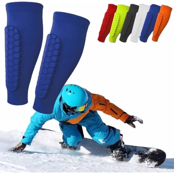 Shin Defender Shin Guards Kids, 2025 New Shindefender Shin Guards Soccer, with Honeycomb Pads, for Kids Youth Adult