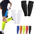 thumbnail image 1 of Shin Defender Shin Guards Kids, Calf Compression Sleeve with Honeycomb Pads, 2 Pack Shindefender Shin Guards Soccer, for Soccer Ski Youth Adult, 1 of 6