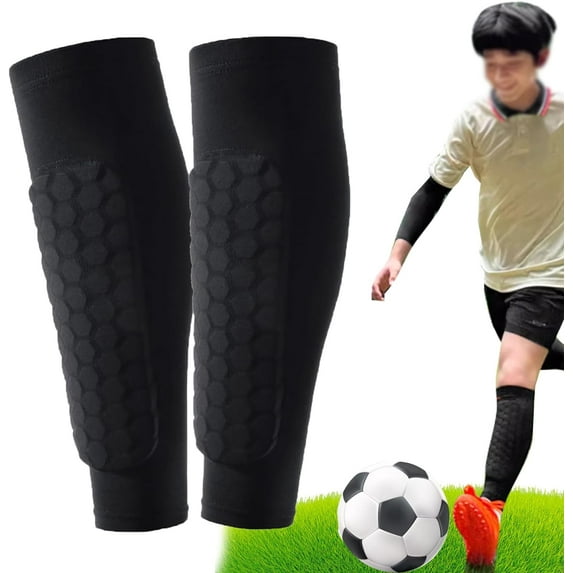 Shin Defender Shin Guards Kids,Shindefender Shinguardian Elite,Soccer Shin Guards Youth & Kids 2-18 Years Old, Shin Guard Sleeves