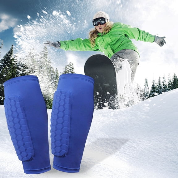 Shin Defender Ski Shin Guards Gel, Ski Guard Socks, Ski Guards Shin Pads,Knee Pads And Warm Socks,Breathable Elastic Gel Guard For Skiing, Legs Protection, Safety Gear For Adults Sports