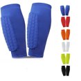 thumbnail image 1 of Shin Guards Socks Protective, Football Soccer Leg Sleeves with Shock Absorption Cushion, Breathable Anti-Collision Compression for Sports Running, 1 of 6