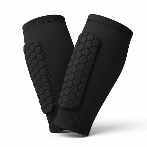 Shin Guards for Kids – Soccer Shin Guards for Ages 6-8 & 10-12, High-Density Impact Protection, Breathable Lightweight, Machine Washable