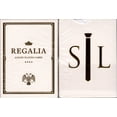 thumbnail image 1 of Shin Lim Regalia White Luxury Playing Cards - Poker Size, Gold-Foil Finish, Cartamundi Fine Linen Stock, 1 of 7